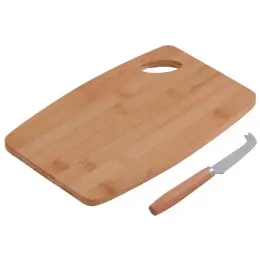 Charcuterie Cheese Board and Knife Contents